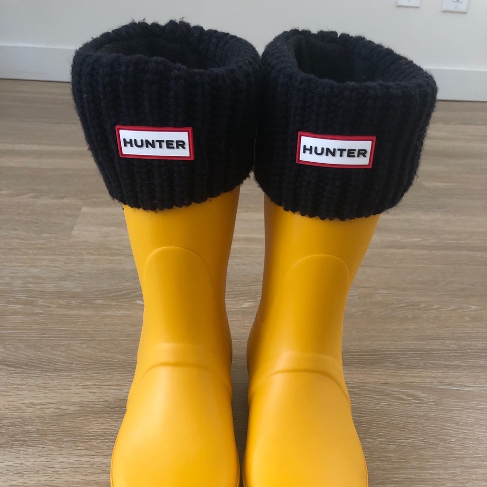 Hunter Half Cardigan Short Boot Socks